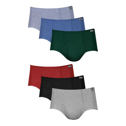Hanes Classics Men's Underwear Briefs Pack, Mid-Ri