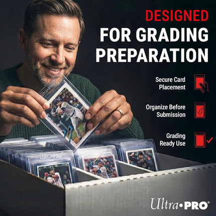 Ultra Pro: UP43000 Semi-Rigid 1/2" Lip Tall Sleeves 200ct