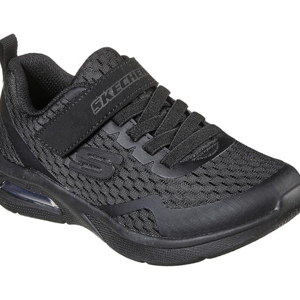Skechers Boys' Microspec Max Torvix Trainer, Black, 1.5 UK Child