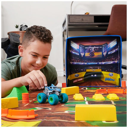 Monster Jam 1:64 Garage Vehicle Playmat
