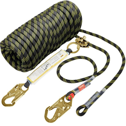 VEVOR Vertical Lifeline Assembly, 0.55'' x 50' Fal