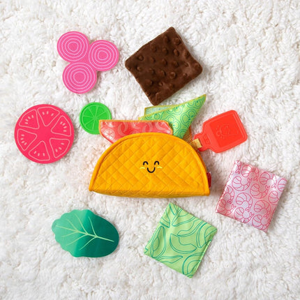 Melissa & Doug Multi-Sensory Soft Taco Fill & Spill Infant Toy Sensory Toys For Babies, Baby Taco Toy, Baby Toys For Ages 6 Months And Older
