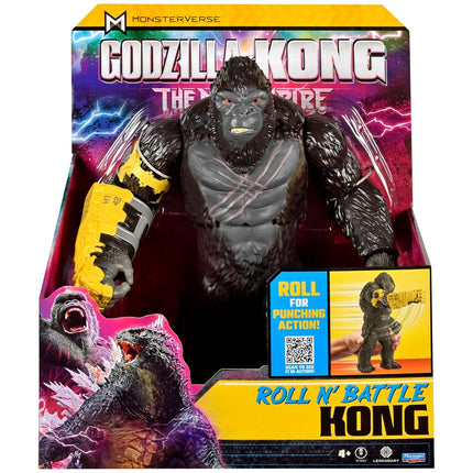 Godzilla x Kong 11" Giant Kong Roll N Battle Punch