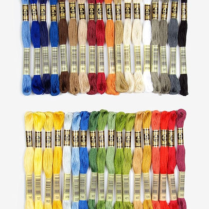 DMC 117F25HDC Embroidery Floss Pack 8.7yd, Home Decor 36/Pkg