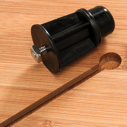 Camco Couvre-Cuisinière en Bambou, 4 Feux, Marron (43548)