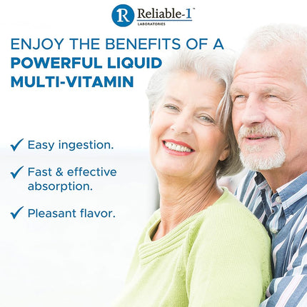 Reliable-1 Laboratories Multi-Vite Liquid Alcohol Free (8 FL.OZ.)