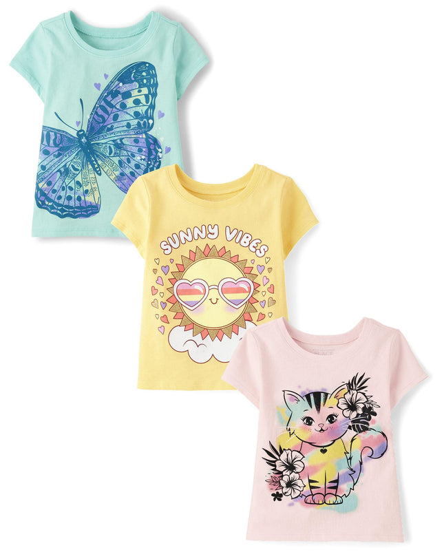 The Children's Place Baby Toddler Girl Short Sleev