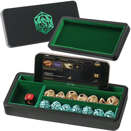 Soar Forge Sanctum Dice Box - Premium Case & Tray 