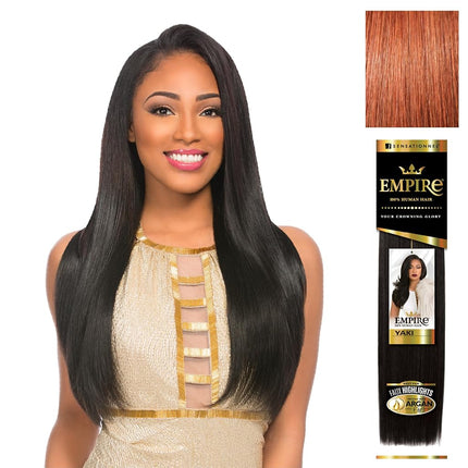 Sensationnel Empire yaki human hair - tangle free 