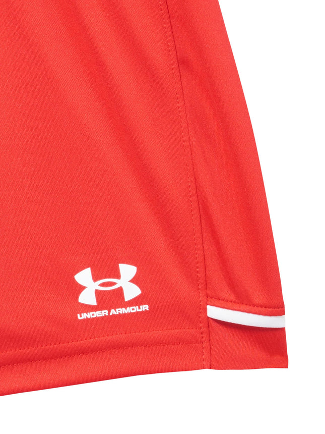 Under Armour boys Challenger Shorts Shorts, (600) Red / / White, M