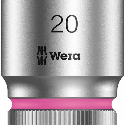 WERA Zyklop 8790 HMB 3/8" Socket, Hex Head 20mm x 