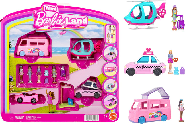 Barbie Mini Land Dolls and Accessories Pack