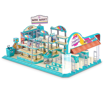 Mini Brands Retro Grocery Mini Mart Series 1, Collectable Miniatures for Boys, Girls and Collectors, Red, White, Blue