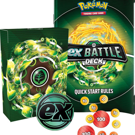 Pokémon TCG: Baraja ex de Combate (Tapu Koko ex O Iron Leaves ex)