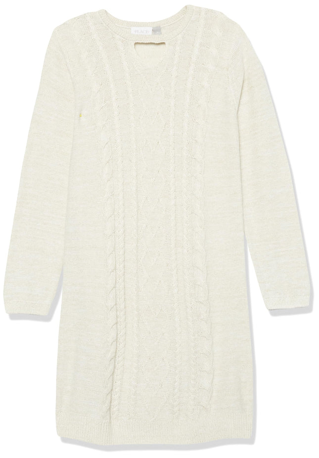 The Children's Place Girls' Big Sweater Dress, Cab