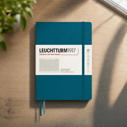 Notebook Medium (A5) SQUARED - PACIFIC GREEN
