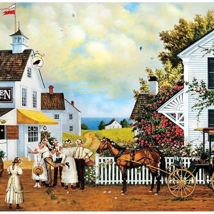 Buffalo Games - Charles Wysocki - Fun Lovin' Silly Folks - Jigsaw Puzzle for Adults - Challenging Puzzle Perfect for Game Nights - Finished Size is 21.25 x 15.00