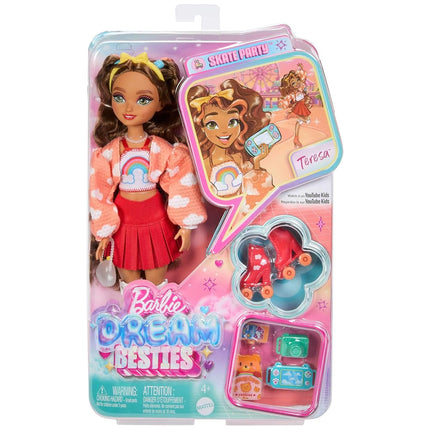 Barbie Dream Besties Skate Party Teresa Doll and Accessories
