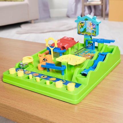 TOMY Screwball Scramble Classic Retro Children's Preschool Action Board Game, Puzzle Board Family Game, Kids Game For 5, 6, 7, 8 and 9 Years + Boys and Girls, Packaging May Vary