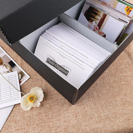Lineco, Photo File Envelopes 4X6 Inch, Acid-Free, (25/Pack, 8 Packs)