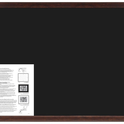 MCS Frame for Puzzles, Walnut, 24 x 30 in or Smaller