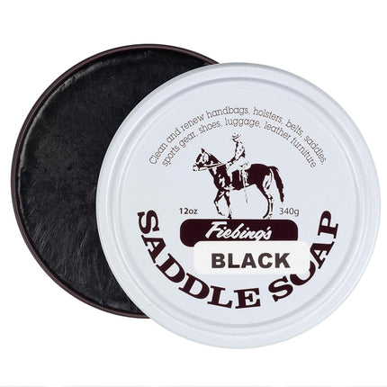 (Black, 350ml) - Fiebing's Saddle Soap