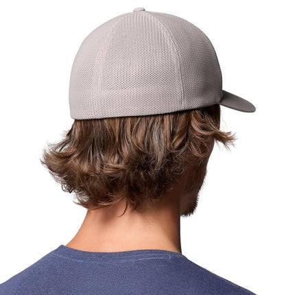 Columbia Unisex-Adult Mesh Ball Cap, Flint Grey/Authentic Outdoor, S