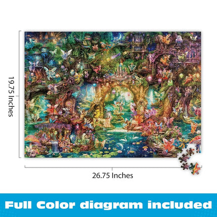 Buffalo Games - Aimee Stewart - The Butterfly Ball - 1000 Piece Jigsaw Puzzle for Adults Challenging Puzzle Perfect for Game Nights - Finished Size 26.75 x 19.75