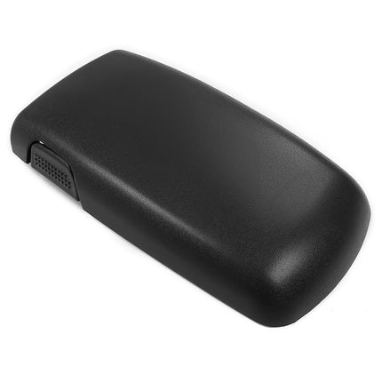 Tapa de la consola central HECASA, apoyabrazos compatible con Chevrolet Camaro 1997-2002 Pontiac Firebird, repuesto para 10421355, plástico negro