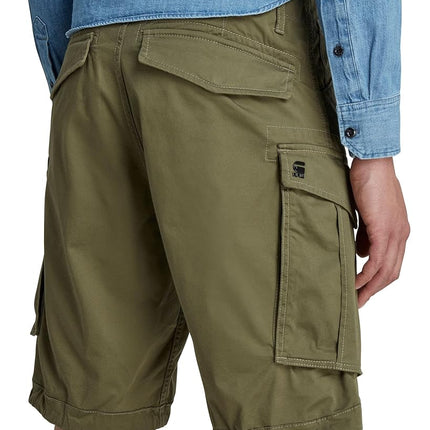 G-STAR Men's Rovic Zip Relaxed Shorts, Green (sage D08566-5126-724), 34