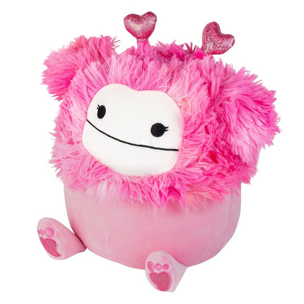 Squishmallow Original 10 Inch Caparinne The Valentine's Day Pink Bigfoot - Official Jazwares Plush - Soft, Cuddly Collectible Stuffed Animal Toy - 2026 Limited Edition - Gift for Boys, Girls, & Kids
