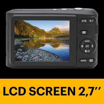 KODAK Pixpro FZ45 – 16.44 Megapixel Compact Digital Camera, 4x Optical Zoom, 2.7-inch LCD Screen, 720p HD Video Recording, AA Battery Included – White