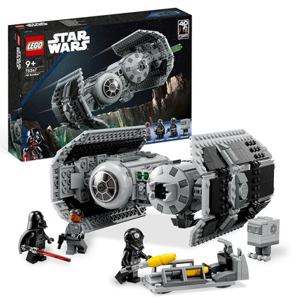 LEGO Star Wars 75347 TIE Bomber Building Toy - Starship Model incl. a Gonk Droid Figure & Darth Vader Minifigure with a Lightsaber - Gift for 9+ Year Old Boys