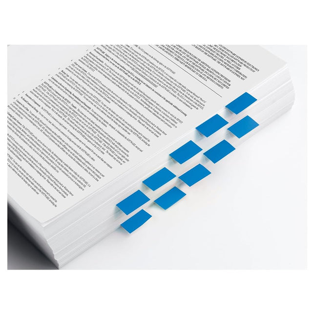 Post-it Flags, Blue, 1-Inch Wide, 200/ Desk Grip Dispenser (680-HVBE)