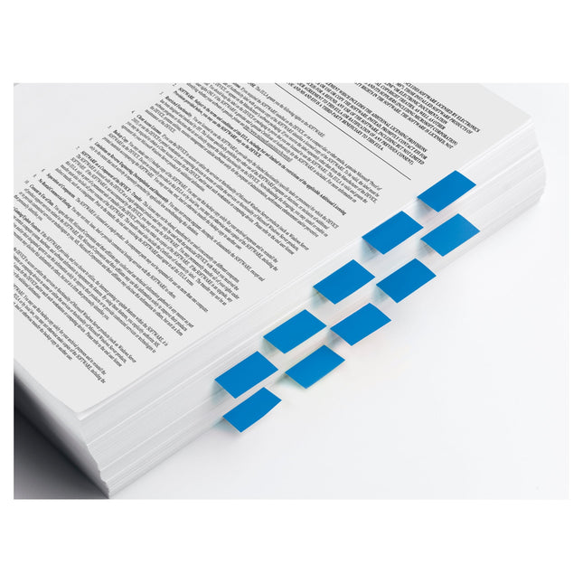 Post-it Flags, Blue, 1-Inch Wide, 200/ Desk Grip Dispenser (680-HVBE)