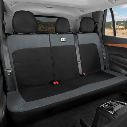 CAT MeshFlex Charcoal & Black Rear Seat Cover for 