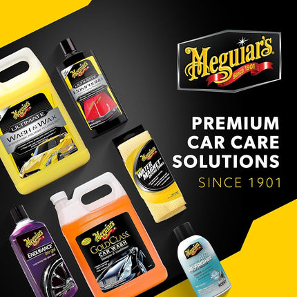 Meguiar's Ultimate Ceramic Coating Kit - Premium Kit for Cars Delivers Ultra-Durable Ceramic Protection with High Water Beading Action, Increased Gloss and Slickness, and Premium Microfiber Towels
