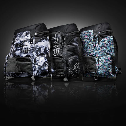 TYR Unisex Adult ALLIANCE Backpack - Navy/White, Size 45/Large