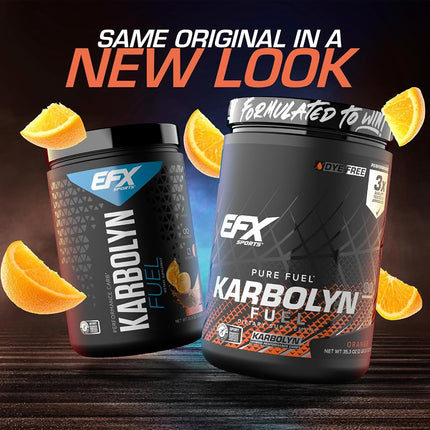 EFX Karbolyn Fuel Perormance Carb, 1kg, Orange