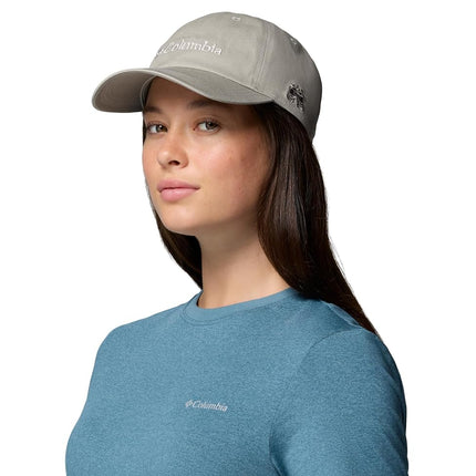 Columbia Unisex Provisions Ball Cap, Baseball Cap, Flint Grey/Logo/Binoculars, One Size
