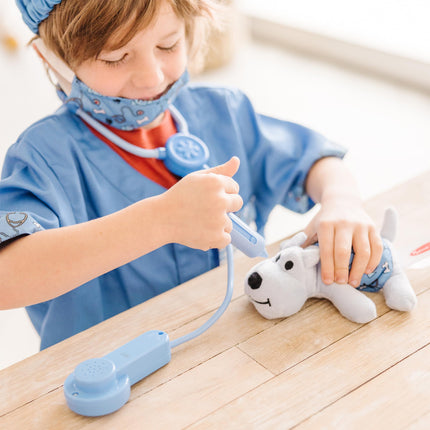 Melissa & Doug Veterinarian Role-Play Costume Set (Frustration-Free Packaging)