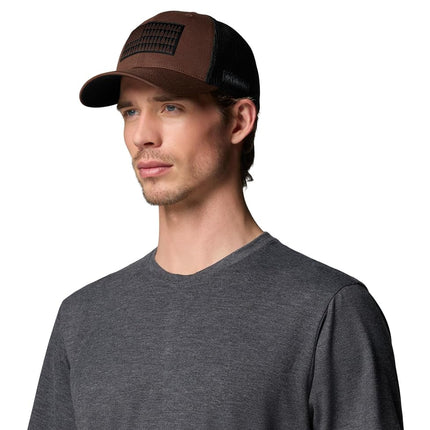 Columbia Sportswear PFG Mesh Ballcap, Tobacco/Black, XXL