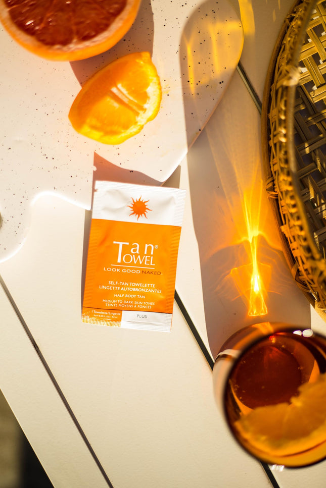 TanTowel Half Body Self-Tan Novelette Plus, Pack of 10