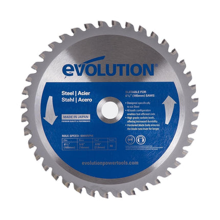 Evolution Power Tools 6-1/2BLADEST Steel Cutting S