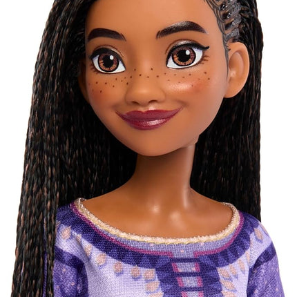 Mattel Disney Wish Woodland Animals of Rosas Playset - Asha 28cm Doll with 8 Figures & Accessories