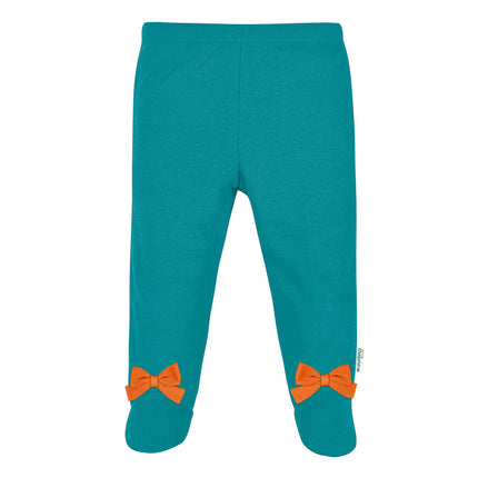 NFL Baby Girls' 3Pc Bodysuit, Footed Pant, & Cap Set, Miami Dolphins, 0-3 Months
