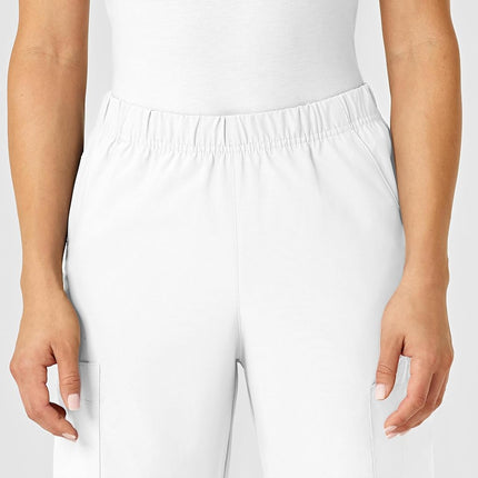 WonderWink Multi-Cargo Pant, White, 4X-Large