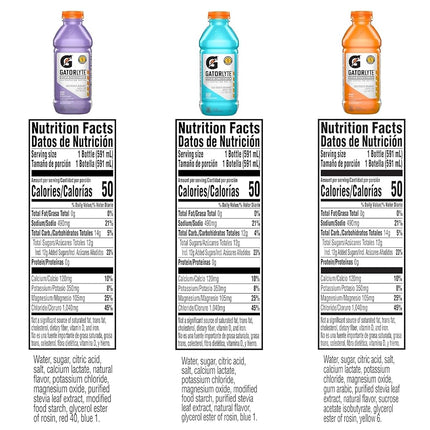 Rapid Rehydration Electrolyte Beverage, Variety Pack 2.0, 20 Fl Oz (Pack of 12)