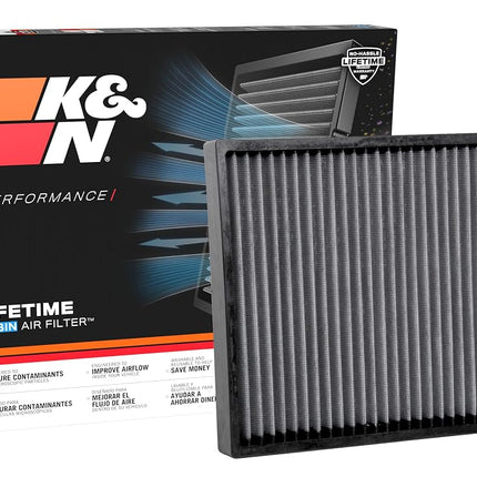 K&N Premium Cabin Air Filter: High Performance, Washable, Clean Airflow to your Cabin: Designed for Select 2009-2019 HYUNDAI/GENESIS/KIA (Genesis, Equus, G90, G80, G70, Stinger), VF2061
