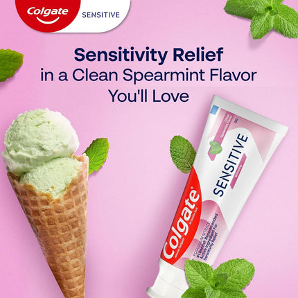 Colgate Sensitive Maximum Strength Whitening Toothpaste(Gel) - 6 ounce (3 Pack)